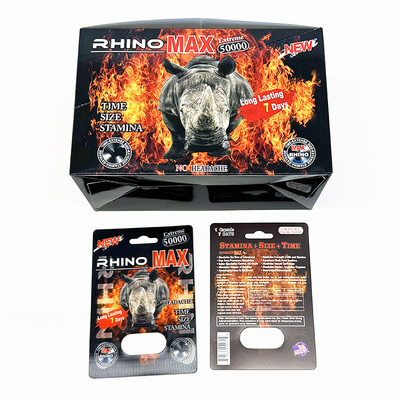 comprar Caja de embalaje de papel de pastillas Rhino 69 para almacenamiento seco seguro online manufacture