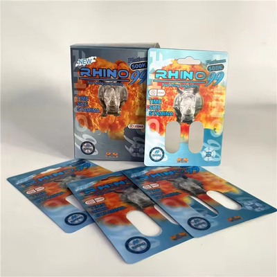 comprar Tarjeta de papel brillante de rinoceronte personalizada con resistencia a las lágrimas y característica reciclable online manufacture