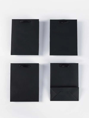 comprar Bolsa de papel de regalo negra con patrón personalizado para todas las ocasiones Offset/Flexo Impreso online manufacture