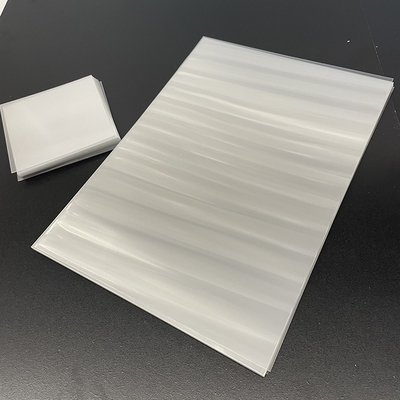 comprar 0.6mm 75 LPI hoja lenticular 101.6*101.6mm tamaño 10 piezas/bolsa hoja lenticular online manufacture