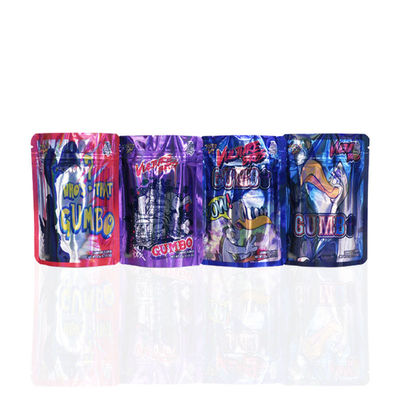 3.5g de papel aluminizado a prueba de olor Bolsa de embalaje Mylar 8th Plug Zip Lock Bolsas Mylar