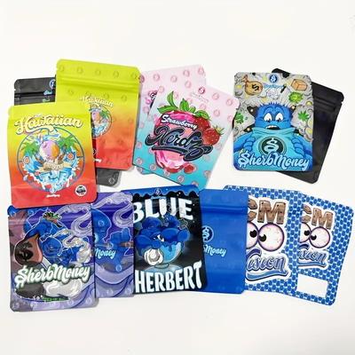 Resistencia a las perforaciones Bolsas personalizadas de Mylar para almacenamiento de alimentos A prueba de humedad